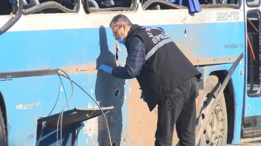 Bursa'da infaz koruma memurlarını taşıyan otobüste patlama
