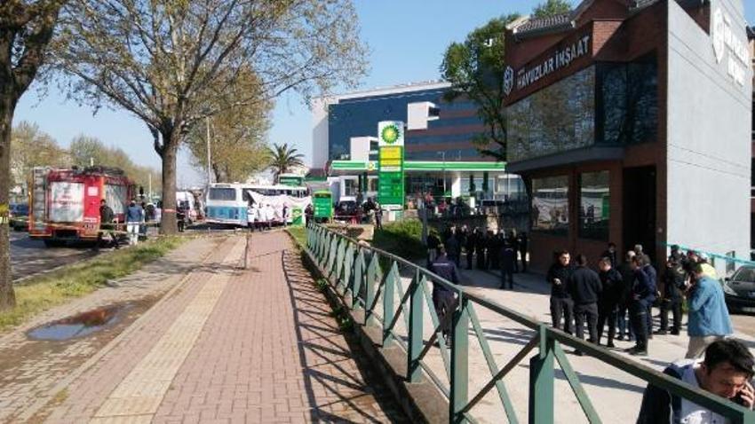 Bursa'da infaz koruma memurlarını taşıyan otobüste patlama