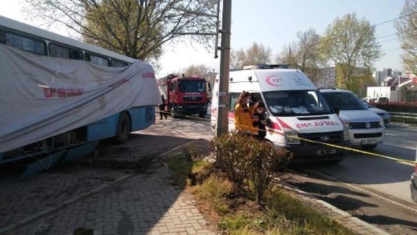 Bursa'da infaz koruma memurlarını taşıyan otobüste patlama