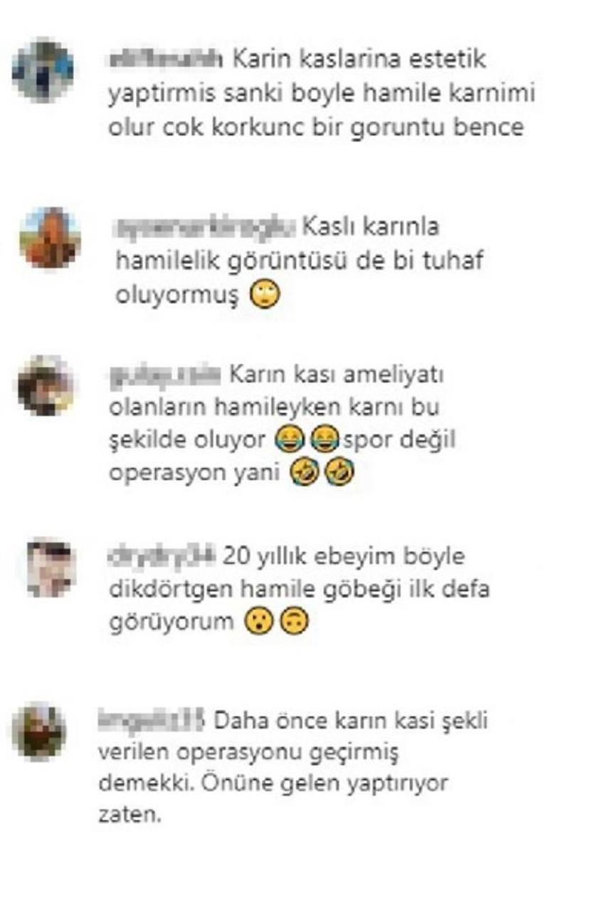  Adrina Lima'nın kaslı karnını gören inanamadı!