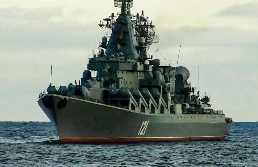 Rus donanmasının amiral gemisi Azak Denizi'nde batarken ABD uçağı menzildeydi! 'En büyük darbe' ortaya çıktı