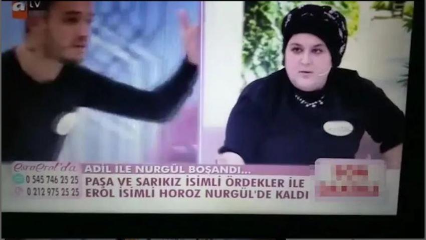 Canlı yayını sarsan çıplak fotoğraf detayı! Öldürmeye kalktı