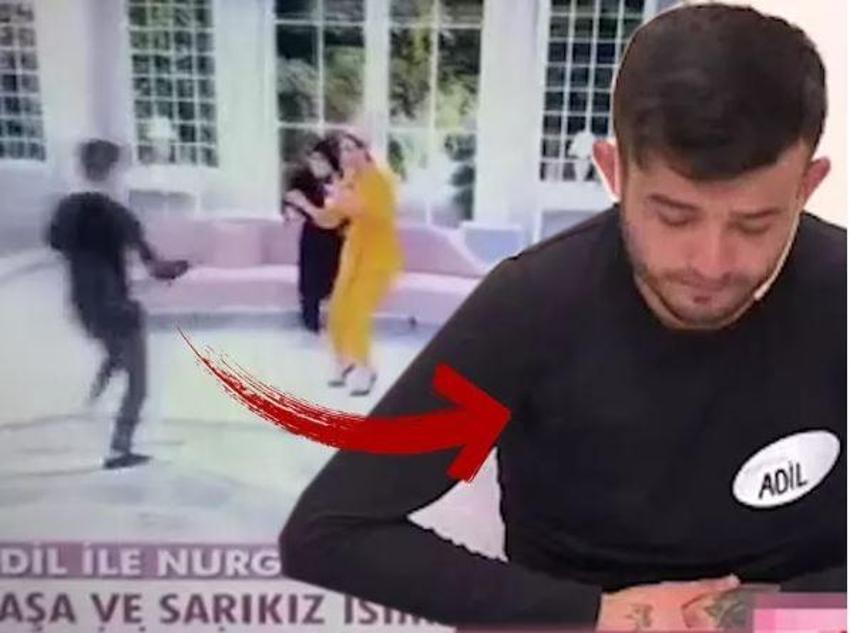 Canlı yayını sarsan çıplak fotoğraf detayı! Öldürmeye kalktı