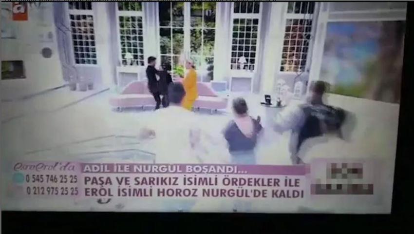 Canlı yayını sarsan çıplak fotoğraf detayı! Öldürmeye kalktı