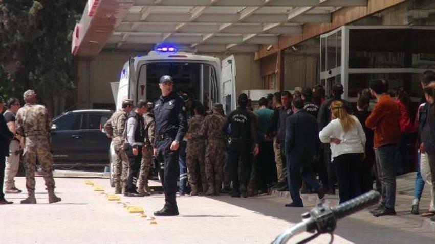 Suriye'de teröristlerden havanlı saldırı; 6 polis yaralı