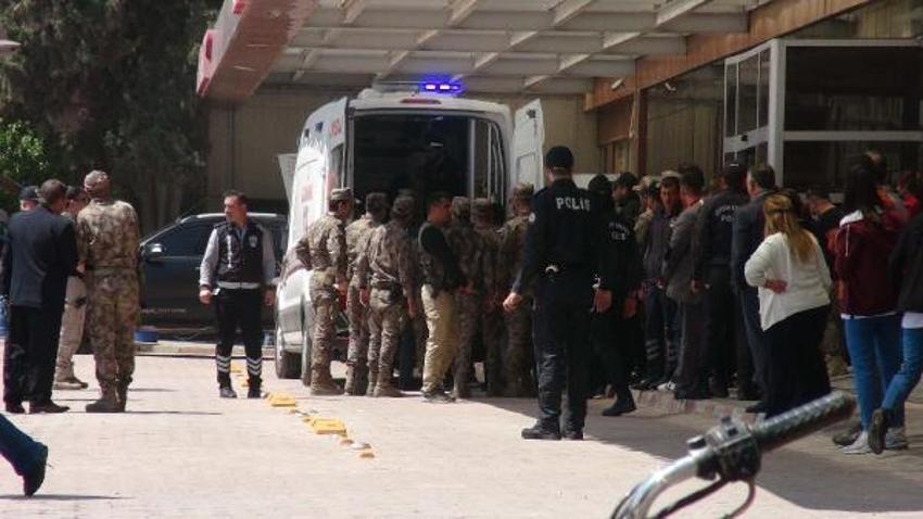 Suriye'de teröristlerden havanlı saldırı; 6 polis yaralı