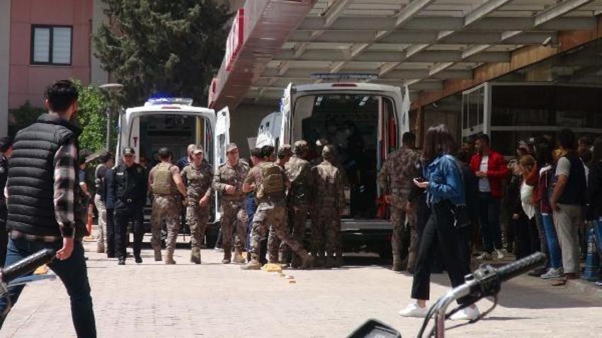 Suriye'de teröristlerden havanlı saldırı; 6 polis yaralı