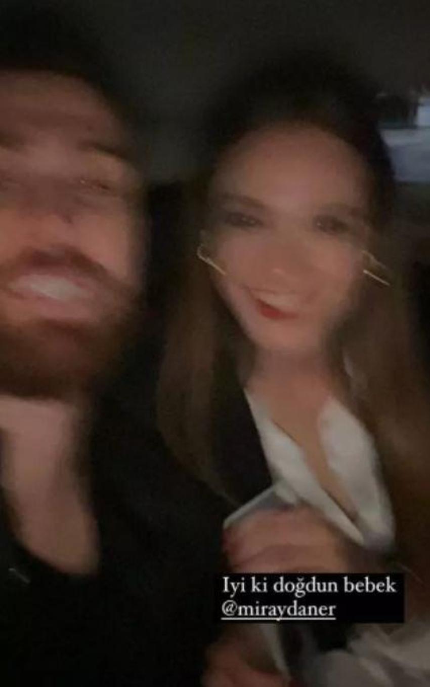 Oğulcan Engin, sevgilisi Miray Daner'i Instagram hikayesinde paylaştı! 'Yüzünü gören cennetlik'