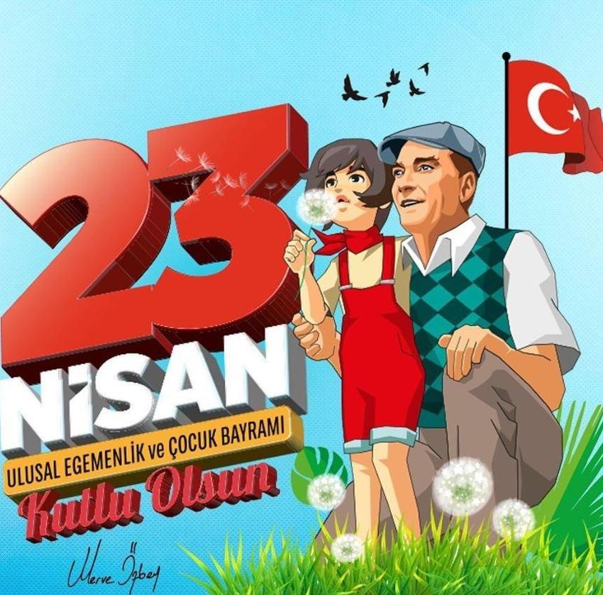 Ünlü isimlerin 23 Nisan Ulusal Egemenlik ve Çocuk Bayramı paylaşımları