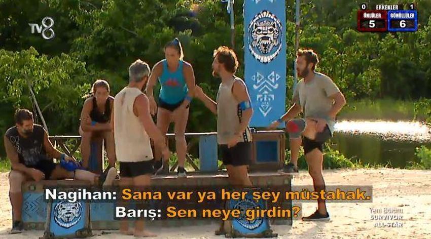 Survivor eleme adayı kim oldu? Survivor All Star kim gitti, elendi? 24 Nisan Survivor'da üçüncü eleme adayı kim oldu? Nagihan ve Barış birbirine girdi...