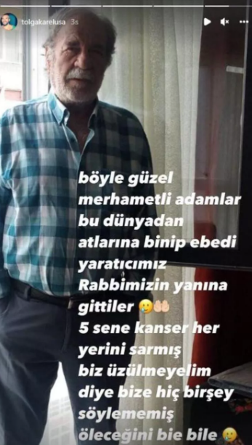 Tolga Karel babasının mezarlığını paylaştı: Sana yetişemedim