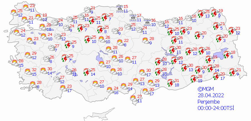 Meteoroloji'den 20 il için son dakika uyarısı! Kuvvetli yağış geliyor, hava tersine dönüyor! Saat verildi ve...