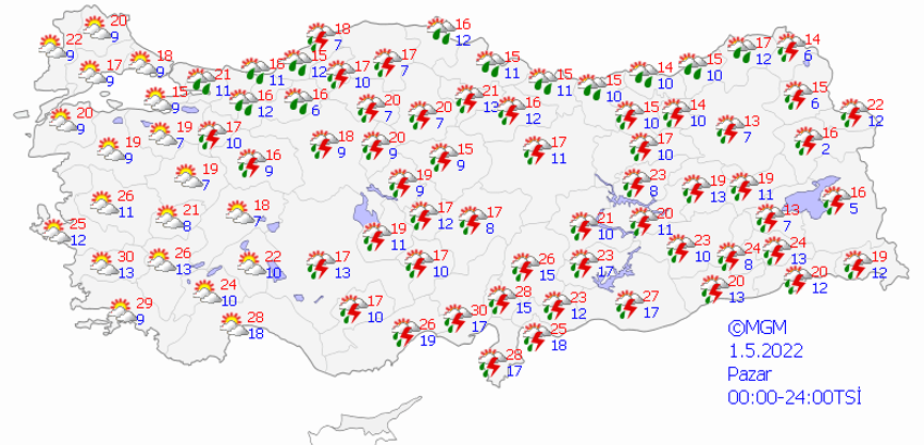 Meteoroloji son dakika açıkladı! Kırkikindi yağmurları başlıyor, günlerce sürecek! Tarih verildi, tüm Türkiye'de...