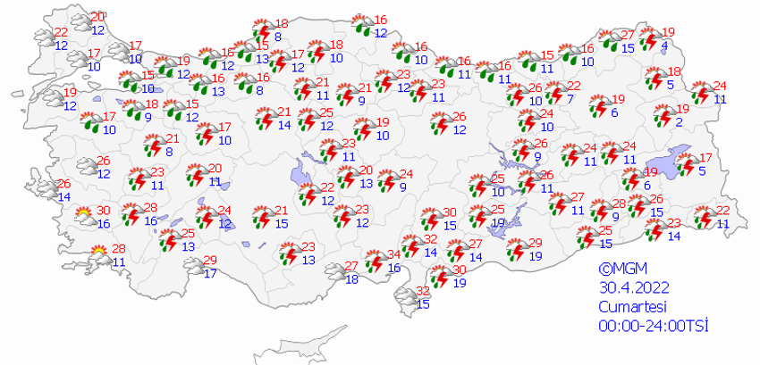 Meteoroloji son dakika açıkladı! Kırkikindi yağmurları başlıyor, günlerce sürecek! Tarih verildi, tüm Türkiye'de...