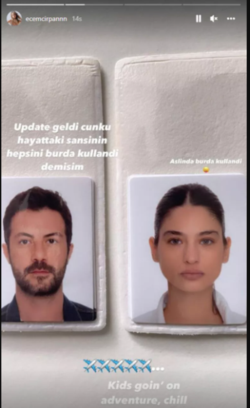 Ecem Çırpan'ın paylaşımı kafa karıştırdı! Evleniyorlar mı?