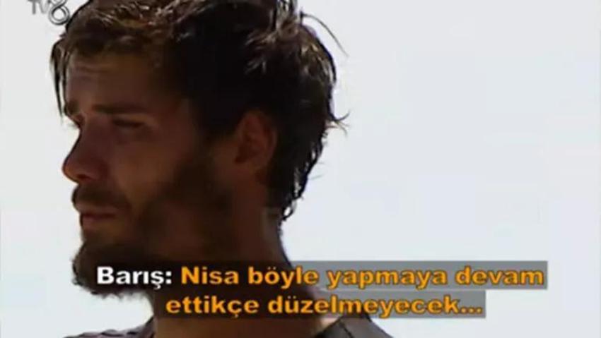 Survivor'da Barış ve Nisa arasında neler oluyor? 'Olmuyor artık, zorlayamıyorum'