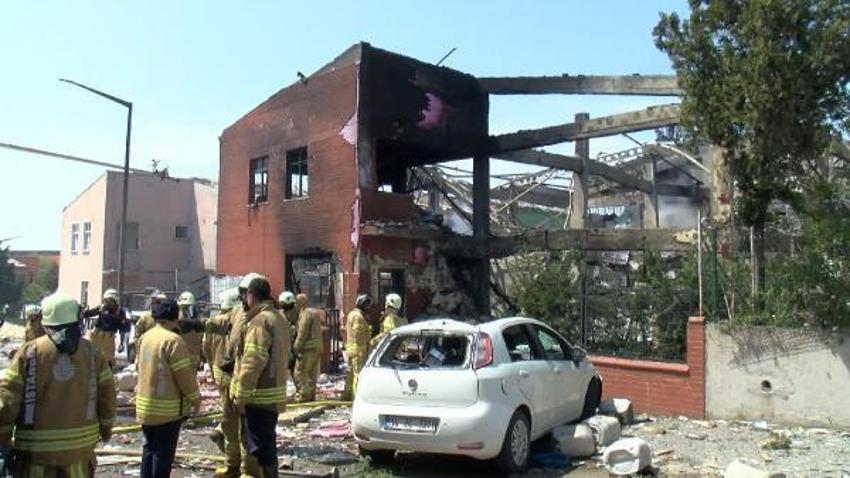 Tuzla'da fabrika yangını!