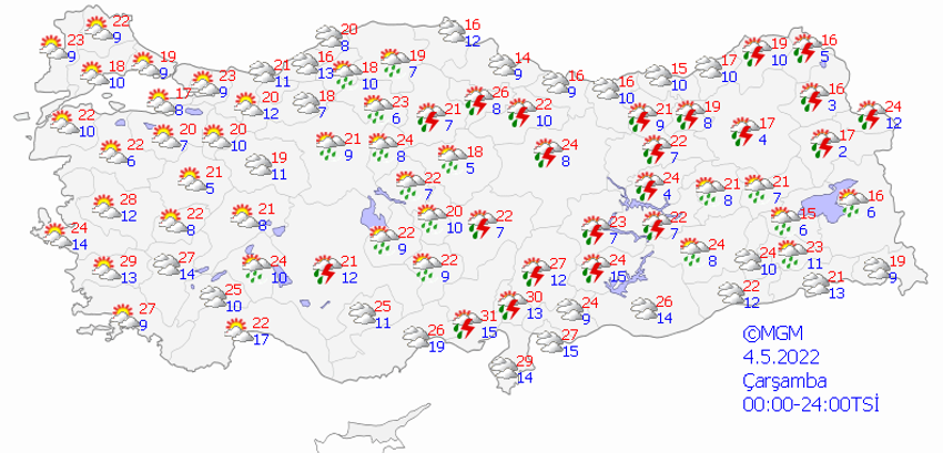 Çok kuvvetli yağmur başlıyor, saat verildi! Meteoroloji resmen duyurdu! Hava giderek soğuyor, İstanbul, İzmir, Ankara dahil onlarca ilde...