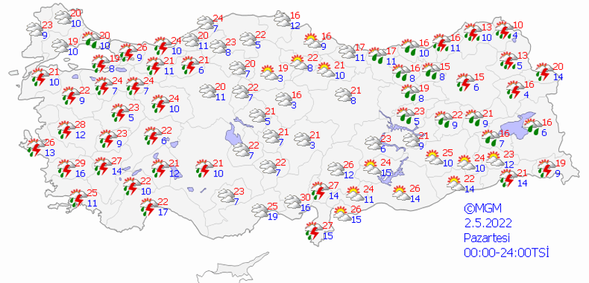 Çok kuvvetli yağmur başlıyor, saat verildi! Meteoroloji resmen duyurdu! Hava giderek soğuyor, İstanbul, İzmir, Ankara dahil onlarca ilde...