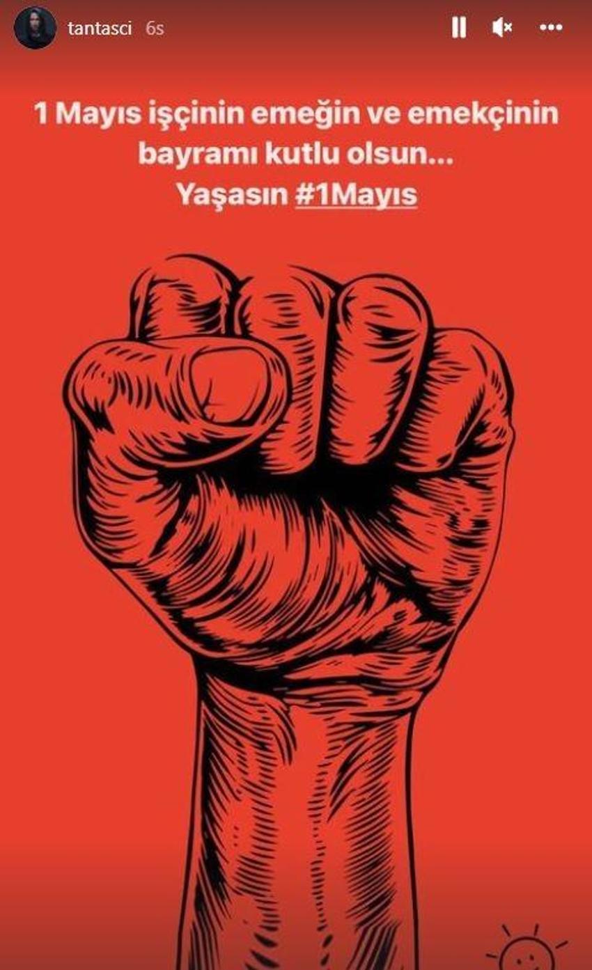 Ünlü isimlerin 1 Mayıs Emek ve Dayanışma Günü paylaşımları