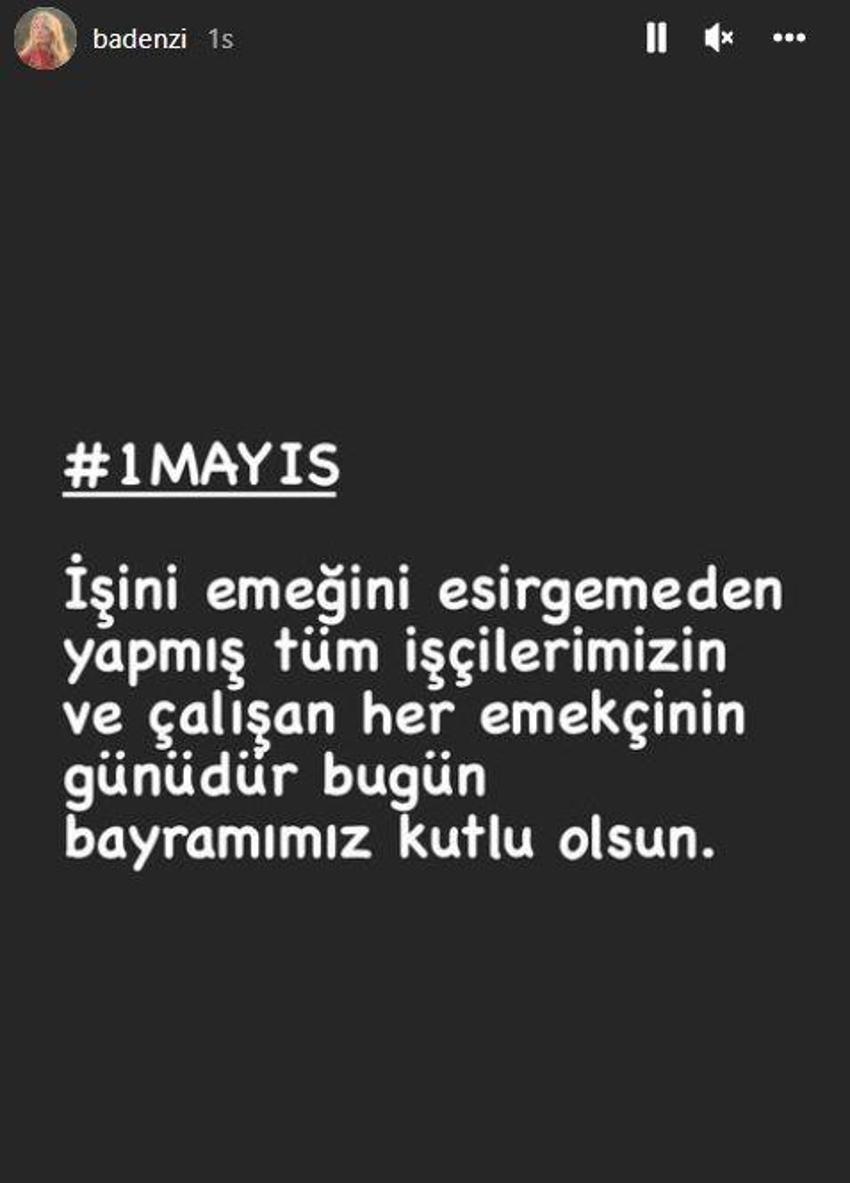 Ünlü isimlerin 1 Mayıs Emek ve Dayanışma Günü paylaşımları