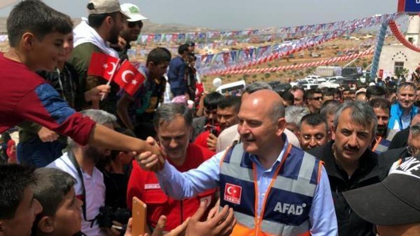 Briket evlerin anahtar teslim töreni yapıldı