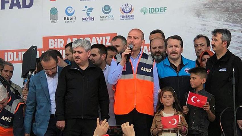Briket evlerin anahtar teslim töreni yapıldı