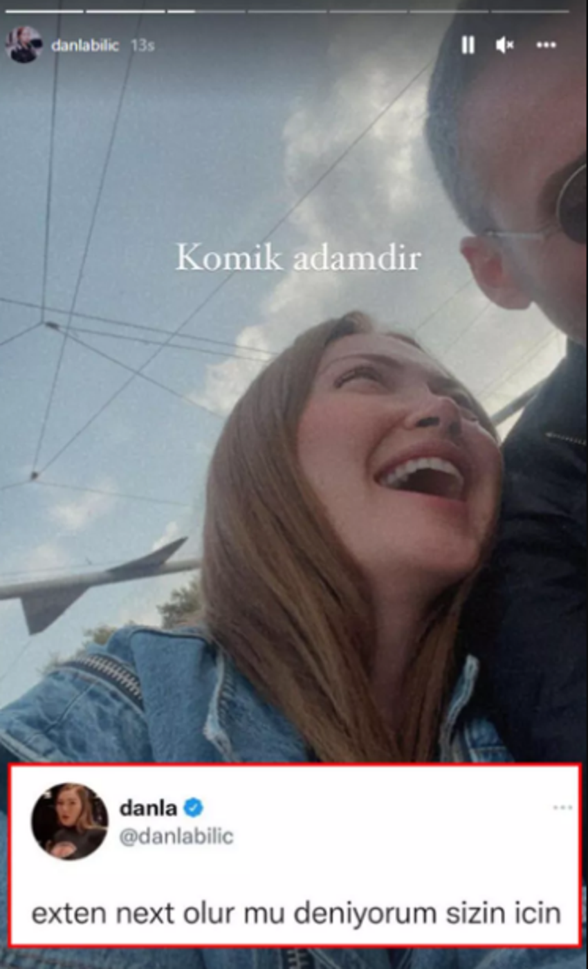 Danla Bilic eski sevgilisi Yusuf Engin ile barıştı!