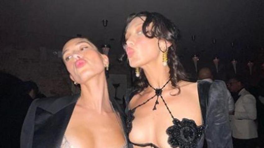 Bella Hadid pozlarıyla ortalığı kasıp kavurdu!