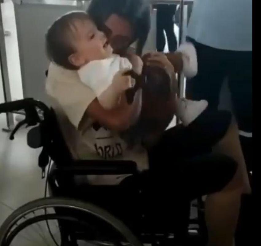 Survivor'a veda etmişti! Merve Aydın'ın oğlu ve eşi ile buluşma anı...