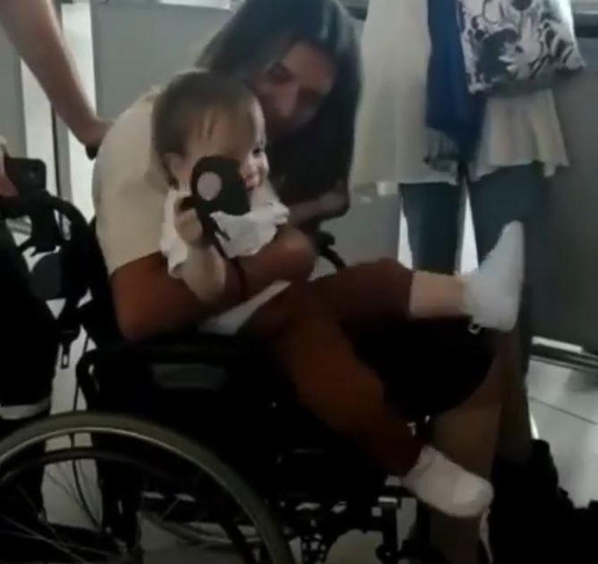 Survivor'a veda etmişti! Merve Aydın'ın oğlu ve eşi ile buluşma anı...