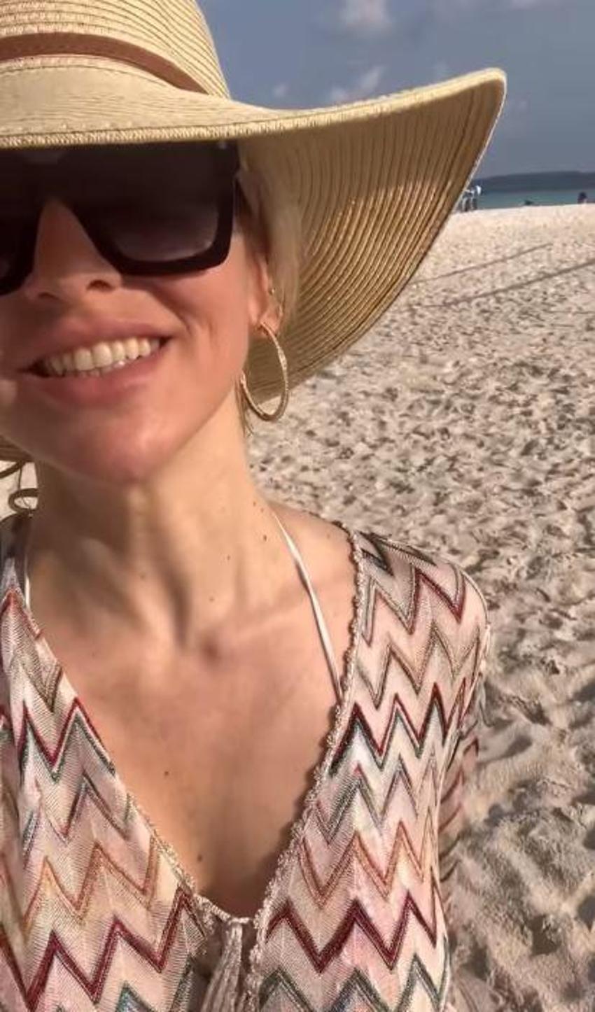 Hadise, eşi Mehmet Dinçerler ile Maldivler'de! 'Kalbimi çalar bu deniz'