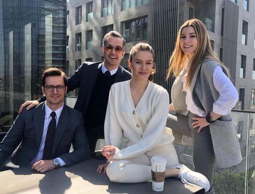 'Camdaki Kız'ın 'Levent'i Tuğrul Tülek'ten set pozu!