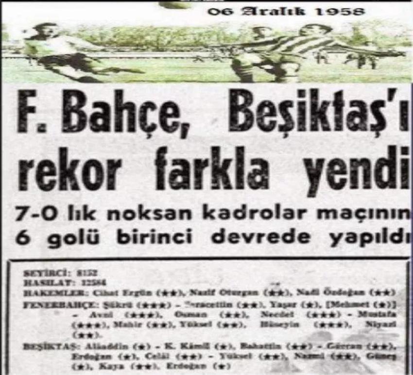 Beşiktaş - Fenerbahçe derbilerinde futbol tarihine damgasını vuran sonuçlar ve olaylar!