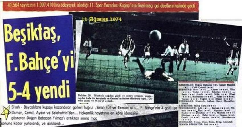 Beşiktaş - Fenerbahçe derbilerinde futbol tarihine damgasını vuran sonuçlar ve olaylar!
