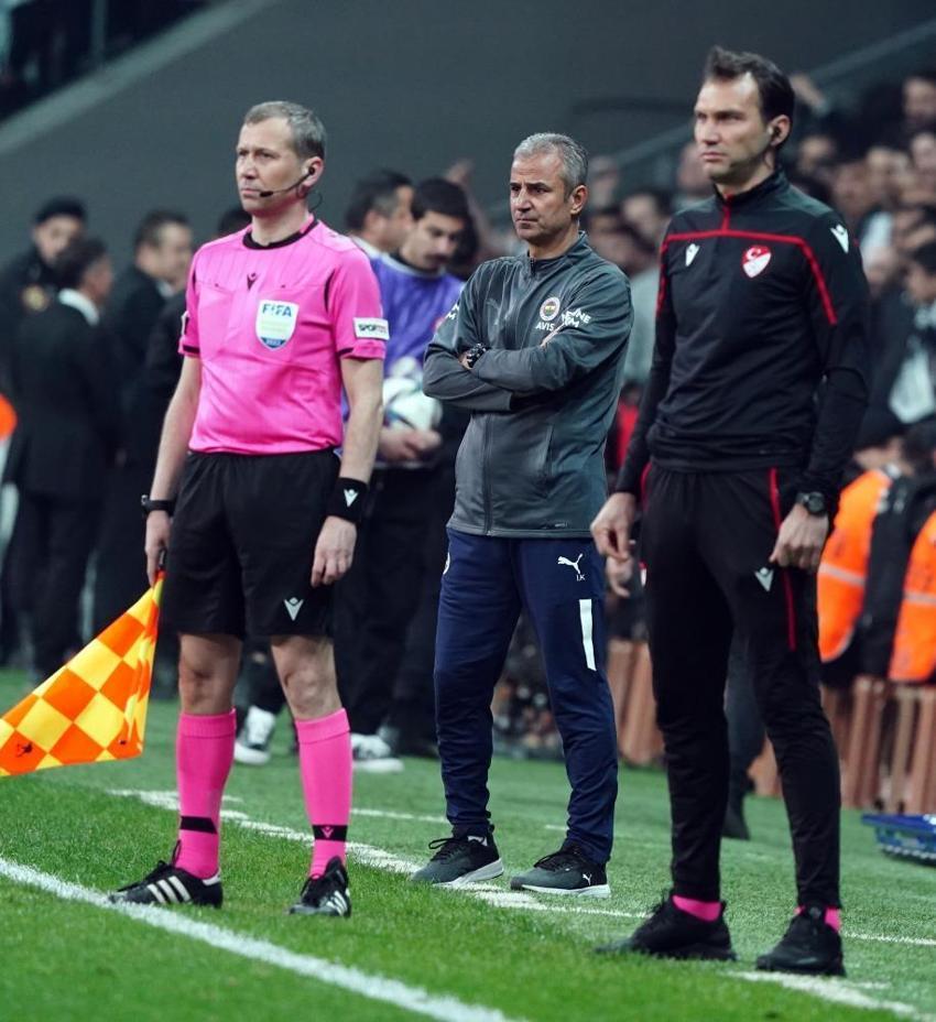 Fenerbahçe'de İsmail Kartal'dan olay sözler: Hakem, Beşiktaş'a müsaade etti