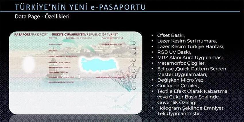Yeni e-Pasaport, yeni e-Mavi Kart ve yeni e-Sürücü Belgesi ile ilgili ilk kareler paylaşıldı