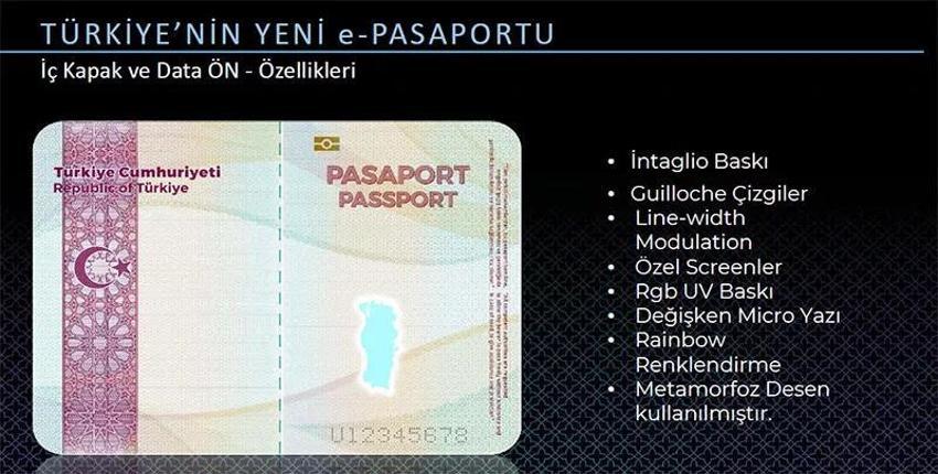 Yeni e-Pasaport, yeni e-Mavi Kart ve yeni e-Sürücü Belgesi ile ilgili ilk kareler paylaşıldı