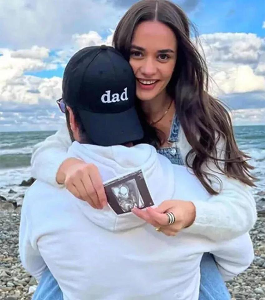 Hande Soral'dan yeni hamilelik pozu! 'Az kaldı'