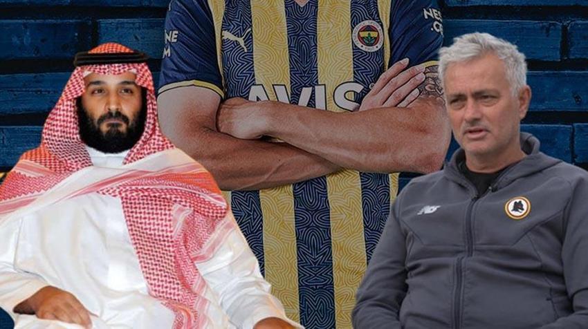 F.Bahçe'nin yıldızı için birbirlerine girdiler! Prens Selman istedi Mourinho araya girdi! 23 milyon euro...