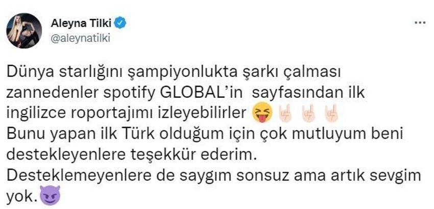 Aleyna Tilki, Demet Akalın'a cevap verince ortalık karıştı! Tartışmaya sürpriz isim de dahil oldu...