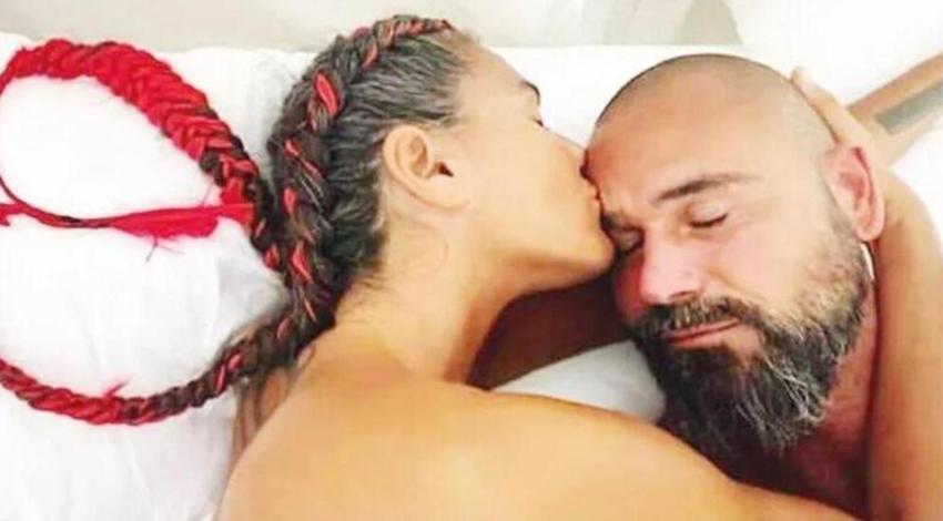 Eda Taşpınar ve sevgilisinden, dudak dudağa pozdan sonra anlamsız hareket!
