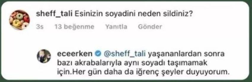 Ece Erken'den yeni hamle geldi! Reddi miras yaptığını duyurmuştu...