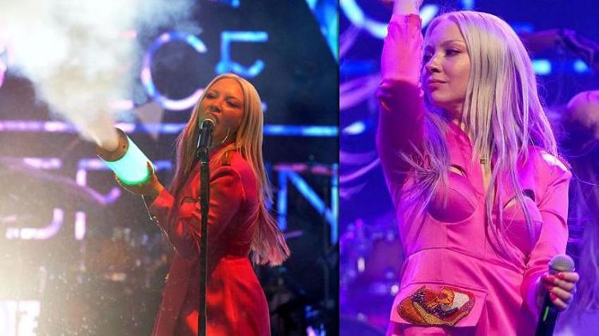 Ece Seçkin 10 bin kişiye konser verdi! 'Sizi çok seviyorum'