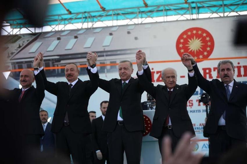 Rize-Artvin Havalimanı açıldı! Cumhurbaşkanı Erdoğan: Havayolu ulaşımında alınan mesafenin sembolüdür