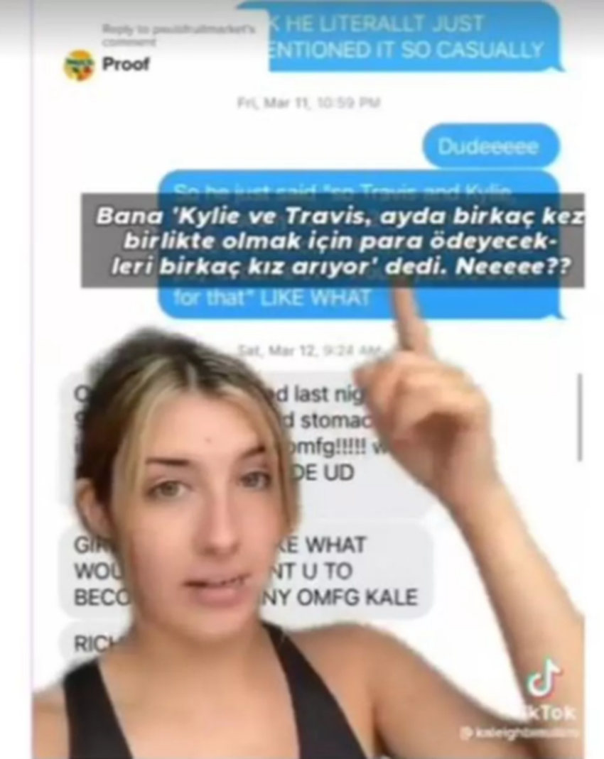 Kylie Jenner ve Travis Scott'tan olay yaratan ilişki isteği!
