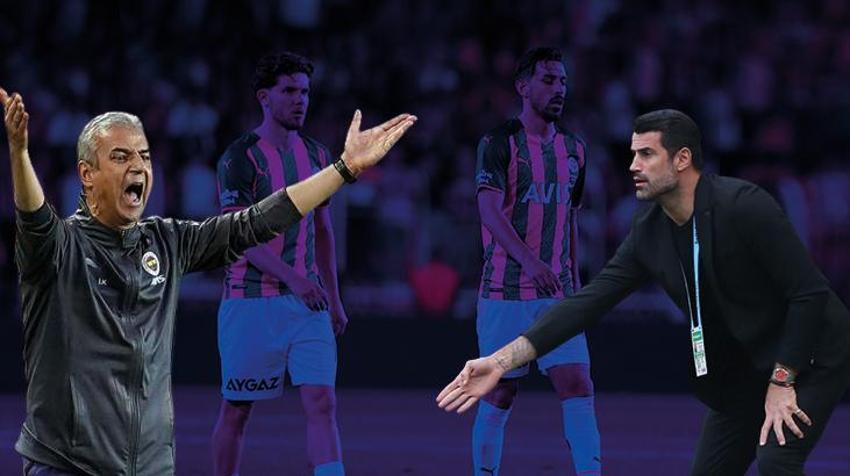 Fenerbahçe maçında Volkan Demirel'den olay hareket! Resmen çıldırdılar, İsmail Kartal ve İrfan Can Kahveci...