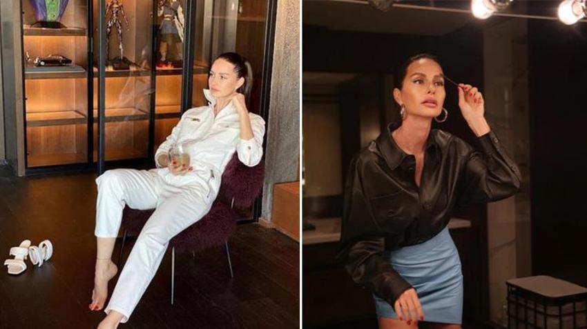 Yasemin Özilhan ayna pozuyla gündem oldu!