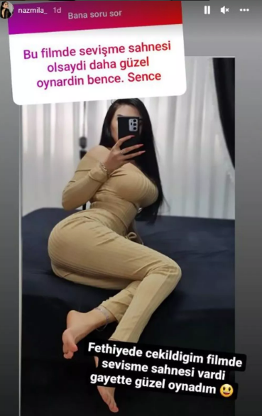 Naz Mila sevişme sorusuna bomba bir yanıt verdi!