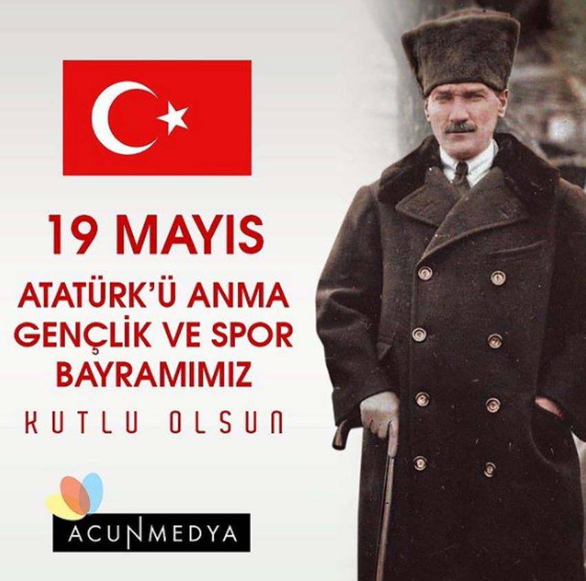 Ünlü isimlerin 19 Mayıs Atatürk'ü Anma, Gençlik ve Spor Bayramı paylaşımları!